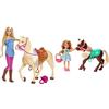 Barbie Bambola Con Cavallo E Accessori, Giocattolo Per Bambini 3+ Anni, Fxh13 & - Playset Bambola Chelsea Con Pony E Accessori Giocattolo Per Bambini 3+ Anni, Ghv78