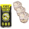 Luigi's Repellente Vespe da Esterno Ecologico Luigi's - Nido di Vespe Finto - Alveare Finto per Uso Interno o Esterno in Terrazzo, Portico, Piscina o Giardino - Repellente per Vespe Innocuo (3 unità)