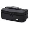 Gloppie Borsa Frigo Termica 3.5L, Borsa Termica Porta Pranzo Manutenzione di Freddo e Caldo, Borse per il Pranzo Alimenti, Ufficio/Lavoro/Scuola/Picnic per Uomo Donna, Nero