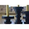 Generic set candelabri in marmo nero