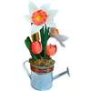Generic fiori di porcellana fredda centro miniatura Narcisi e Tulipani Home Decor regalo- fatto a mano