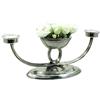 Cavagnini Candelabro elegante in peltro Cavagnini, fatto a mano in Italia. 2 candele incluse