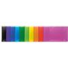 Exacompta - Rif. 85870E - 1 portadocumenti Iderama - 40 buste in cristallo liscio - 80 viste - per A4 - dim 24 x 32 cm - copertina in polipro semirigida - 10 colori casuali