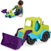 B. toys - Escavatore grande - 32 cm - Camion da costruzione per sabbiera, spiaggia, parco giochi e altro - camion giocattolo per bambini,18 mesi +