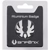 Bitfenix Badge Bitfenix in alluminio con logo, color argento