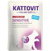 Kattovit Sensitive Buste 12 x 85 g Alimento umido per gatti - Pollo & Anatra