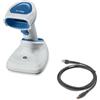 Zebra DS8178-HC - Scanner BT, HC, 1D, 2D, Imager HD, Multi-IF, Kit caricatore/trasmettitore/stand/cavo USB. Bianco.