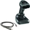Zebra DS8178 - Scanner BT, 1D, 2D, Imager HD, Multi-IF, Kit caricatore/trasmettitore/stand, Cavo USB. Nero.