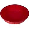 CREALYS 513010 - Stampo per Dolci in Silicone Candy, ø 25 cm, Colore: Rosso