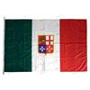 Domina Pubblicità Bandiera Marinara 150x100cm in Tessuto Nautico Antivento da 115g/m², Lavabile con Cordino o Moschettone, Doppia Cucitura e Fettuccia di Rinforzo