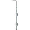 Alberts Gah-alberts 211042 asta blocca porta, acciaio, 500 mm / 40 mm