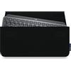 Adore June Keeb Custodia compatibile con Logitech MX Keys Mini/Logitech MX Keys Mini Mac, Fatto su Misura Tasca per lo Tastiera, Nero