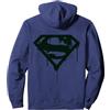 DC Comics Graffiti del giorno del giudizio del logo DC Superman Felpa con Cappuccio