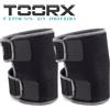TOORX KIT RISPARMIO TOORX con 2 Gomitiere stabilizzanti in neoprene, taglia unica