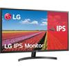 LG 32MN500M Monitor 32 FULL HD LED IPS, 1920x1080, AMD FreeSync 75Hz, 2x HDMI (HDCP 1.4), Uscita Audio, Flicker Safe, Nero