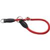 HUNTER Freestyle - Collare da allenamento con anello di arresto, 35/8 cm, colore: Rosso