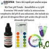 Kit Rapidi e test per il PH totale completo di reagente unico 15cc.