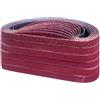STEBRUAM Nastri abrasivi 13 x 457 mm, Set di Nastri Abrasivo (10 x grana 40/60/80/120/180/240 ciascuno),per carta abrasiva Black & Decker Powerfeile (60 pezzi)