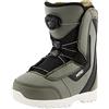 Nitro Droid Boa, Stivali da Snowboard Gioventù Unisex, Charcoal-Blk-Wht, 200