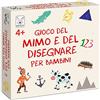 KANGUR Giochi di società Gioco del mimo e del disegnare per bambini 4+ Gioco da Tavolo per Famiglie Giochi per Bambini