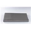 LENZUOLISSIMI - Lenzuolo Singolo in Raso di Cotone Satin 300 Fili 180x290 cm Made in Italy - Grigio canna di fucile