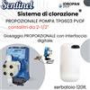 Sentinel sistema di clorazione proporzionale pompa TPG603 PVDF contalitri 2-1/2 incluso di serbatoio 120lt.