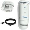 Zebra CS6080-HC - Scanner sanitario Cordless tascabile BT, 1D, 2D. Kit accessori. Colore Bianco.