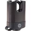 Yale Lucchetto di alta sicurezza resistente agli agenti atmosferici Y221B/52/125/1 corpo 50mm, arco protetto in acciaio indurtio, 3 chiavi