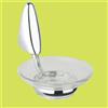 Capaldo Portasapone Goccia in metallo cromato Art.570159A