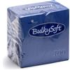 BULKYSOFT Tovaglioli monouso cm 24x24 2 veli 100 pezzi Blue