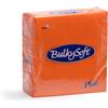 BULKYSOFT tovaglioli monouso cm 38x38 2 veli 40 pezzi arancio