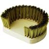 GI.METAL Ricambio spazzola in ottone tonda cm 14x7