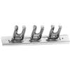 LILLY-CODROIPO Supporto inox a parete per pale pizza 3 posti