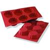 MARTELLATO Siliconflex semifreddo e cottura briochette canella 6 posti da Ø mm 79x30h