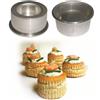 OGGETTISTICA LIOTTI Forma vol-au-vent Ø cm 6x3h in alluminio