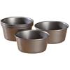 OGGETTISTICA LIOTTI Forma timballo/muffin misure esterne Ø cm 9,1x6,2h in alluminio
