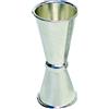 PIAZZA EFFEPI Jigger dosatore placcato argento stile giapponese 30/45ml