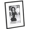 Walther designCornice per Quadri Cornice in Legno Bianca 10 x 15 cm con Cornice Esterna Nera, Friends Portrait Frame RQ015W