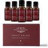 Mystic Moments | Kit Regalo Iniziale di Oli Profumati Macedonia di Frutta 5x10ml | 5 Oli Profumati Dolci e Fruttati | Divertente e Fresca Profumazione per la Casa
