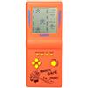 HLF Console di gioco in mattoni a grande schermo da 3,5 pollici gioco di blocchi di costruzione gioco di corse / carri armati 23 giochi classici puzzle nostalgici integrati (Arancia)