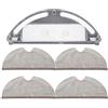 Chuancheng Serbatoio dell'acqua con 4 panni a copertura completa per aspirapolvere Xiaomi Roborock S5 S50 S51 S55 S6