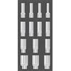 MATADOR Schraubwerkzeuge Matador, MTS-R/V, Set di chiavi a bussola, 1/2 L, 1/3, 390 x 193 mm, 14 pz., 8164 4081