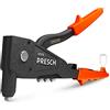 Presch Rivettatrice Manuale per rivetti ciechi, calibro incl. - Pistola rivettatrice robusta - Acciaio inossidabile Ø 2,4, 3,2, 4,0mm e acciaio-alluminio fino a 4,8mm - Rivettatrice professionale