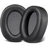 SOULWIT Cuscinetti Auricolari Di Ricambio per Sony WH-H900N (h.Ear on 2 Wireless) & MDR 100ABN (h.Ear on Wireless) Cuffia-Nero