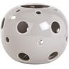 Lussiol 233527 Lampada Decorativa, Ceramica, 60 W, Beige, ø23 x H 18 cm