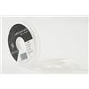 Berisfords Nastro double face in poliestere satinato, 5 mm, colore bianco