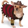 Rubie's Costume unisex per adulti, ufficiale Rubie s A Nightmare on Elm Street Freddy Krueger Halloween Pet Dog Costume Taglia L, Multicolore, L UK