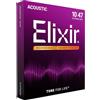 Elixir® Strings Phosphor Bronze 12-String Acoustic Guitar Strings w NANOWEB® Coating, Light (.010-.047)