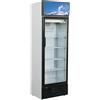Forcar Armadio frigorifero in lamiera verniciata e alluminio - per bibite - statico - mod. g-snack290sc - capacita' lt 290 - n. 1 porta vetro - temperatura +2°/+8°c - dim. cm l 59,5 x p 57,5 x h 183 - norma ce