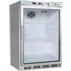 Forcar Armadio frigorifero in acciaio inox aisi 430 e abs - statico - eco - mod. g-er200gss - n. 1 porta vetro - capacita' lt 130 - temperatura +2º/+8ºc - dim. cm l 60 x p 58,5 x h 85,5 - norma ce